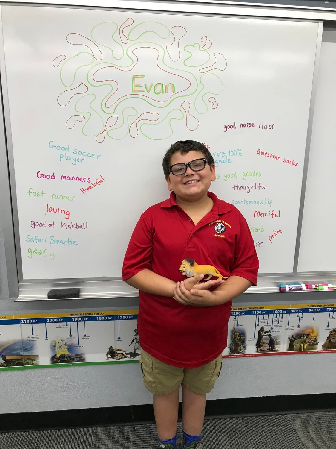 Evan 2nd grade